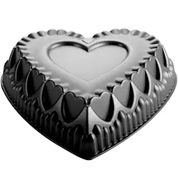 Cacas Bakeform kronen av hjertet 26 cm