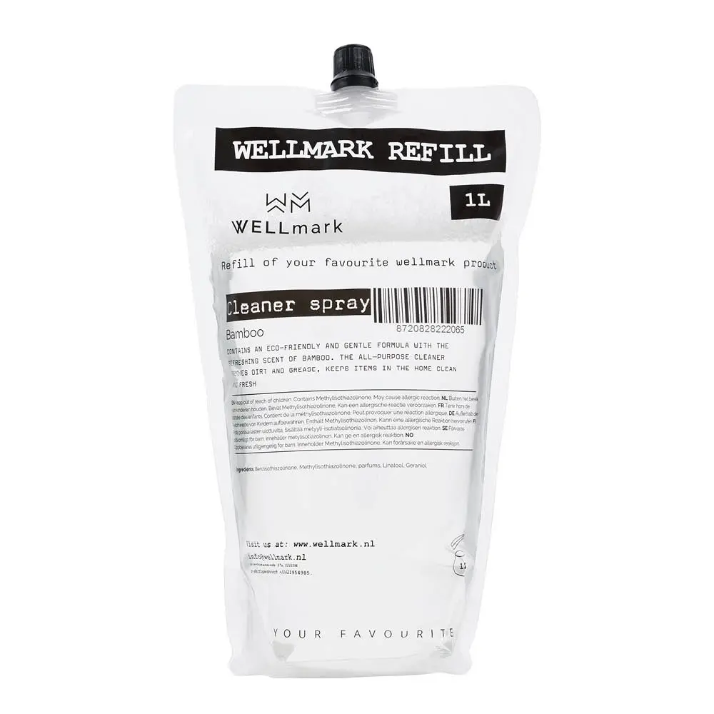 Wellmark Puhdistusaine Täyttöpakkaus 1 L