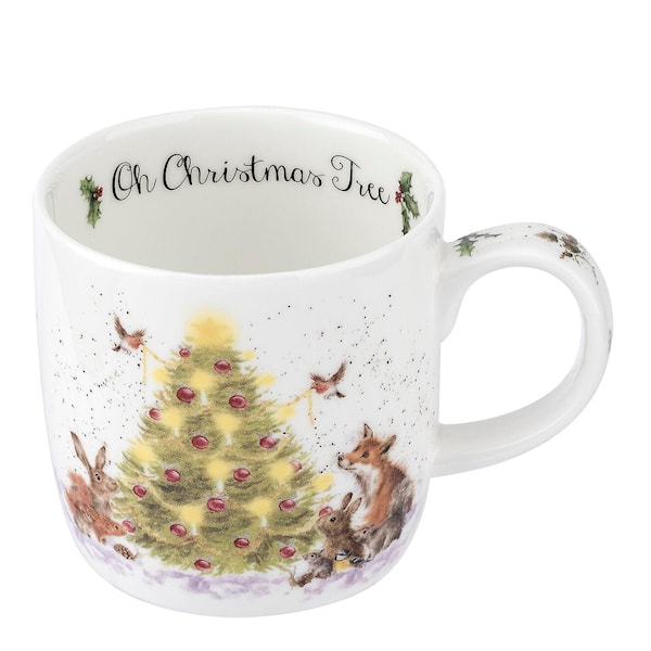 Wrendale Design Oh Christmas Tree Mugg 31 cl