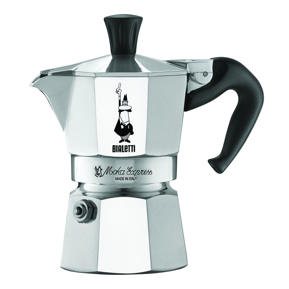 Bialetti – Moka Express Espressokokare 1 Kopp Blank