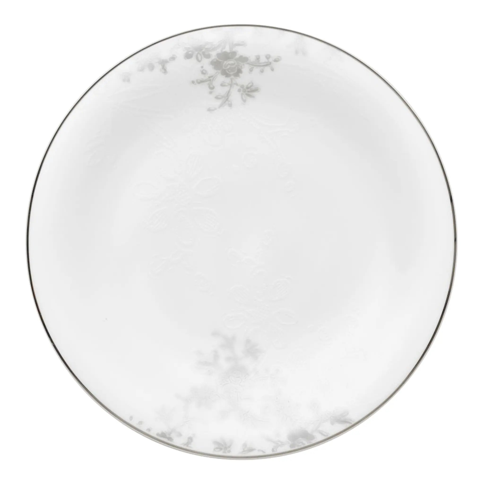 Royal Porcelain Angelina Platinum Lautanen 17cm Valkoinen