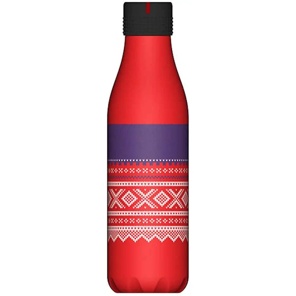 Bottle Up Marius termoflaske 0,5L rød/blå/hvit