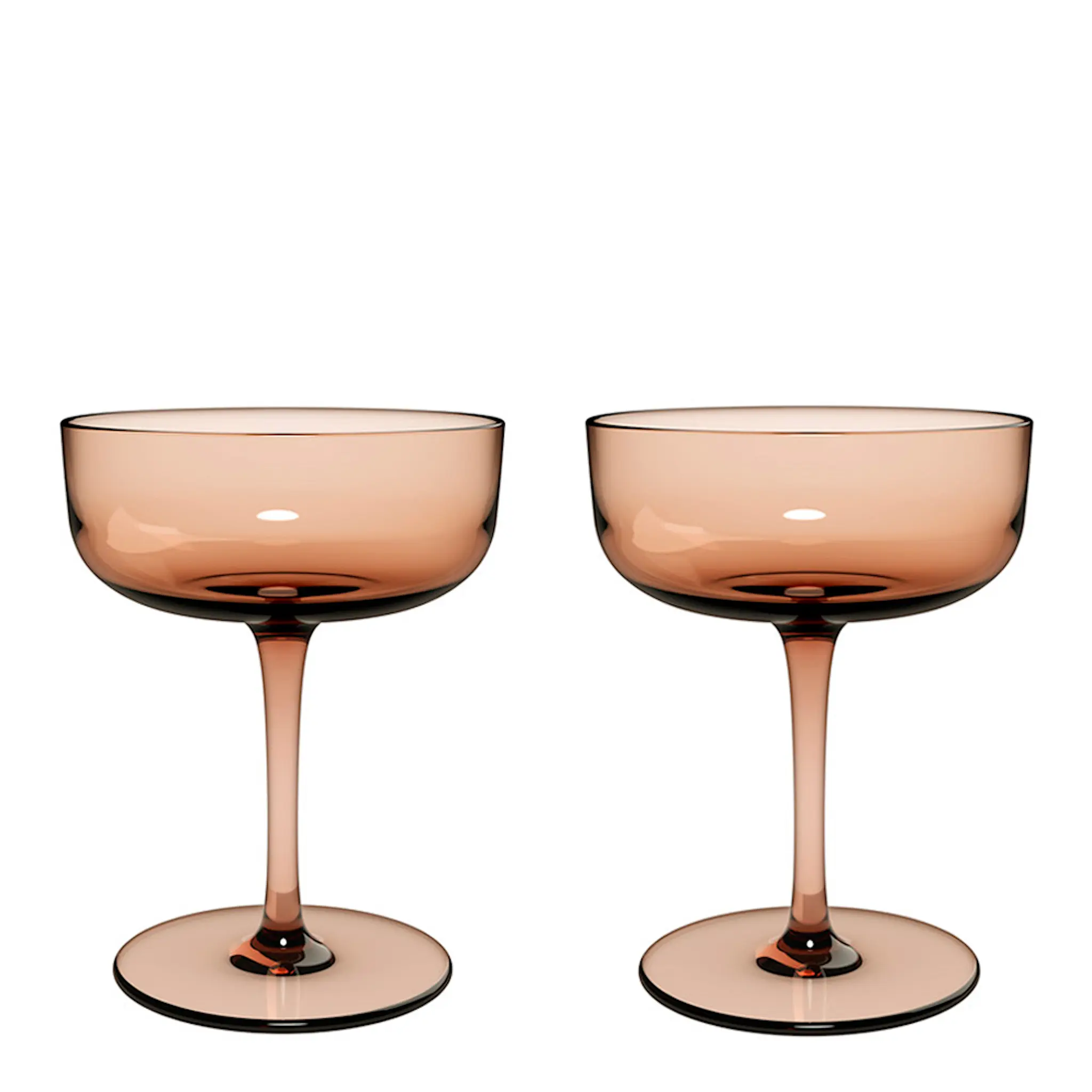 Villeroy & Boch Champagneglass coupe 10 cl 2 stk clay