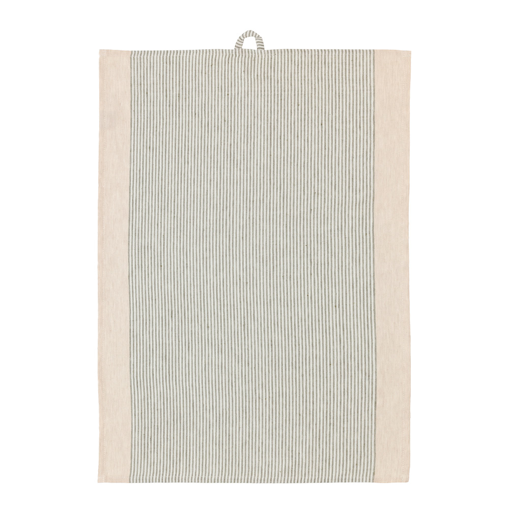 Läs mer om Södahl - Statement Stripe Kökshandduk 50x70 cm Beige