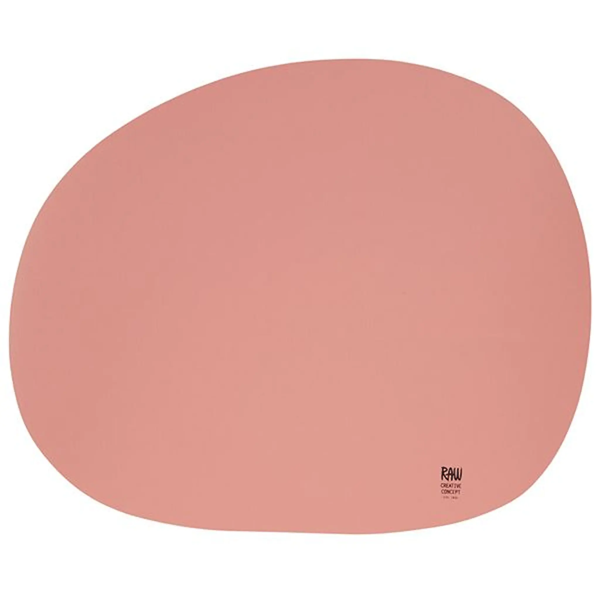 Aida Raw Glass Bead Organic Pöytätabletti 33,5x41 cm Pink Sky