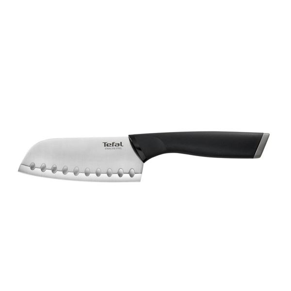 Läs mer om Tefal - Comfort Santokukniv 12 cm Svart