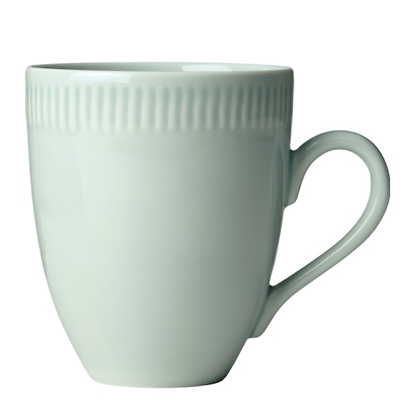 Relief mugg 30 cl dusty green