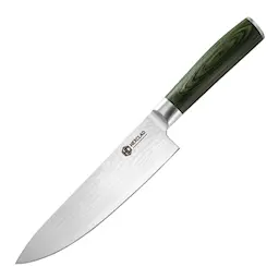 Hexclad Hybrid kokkekniv 20 cm rustfri