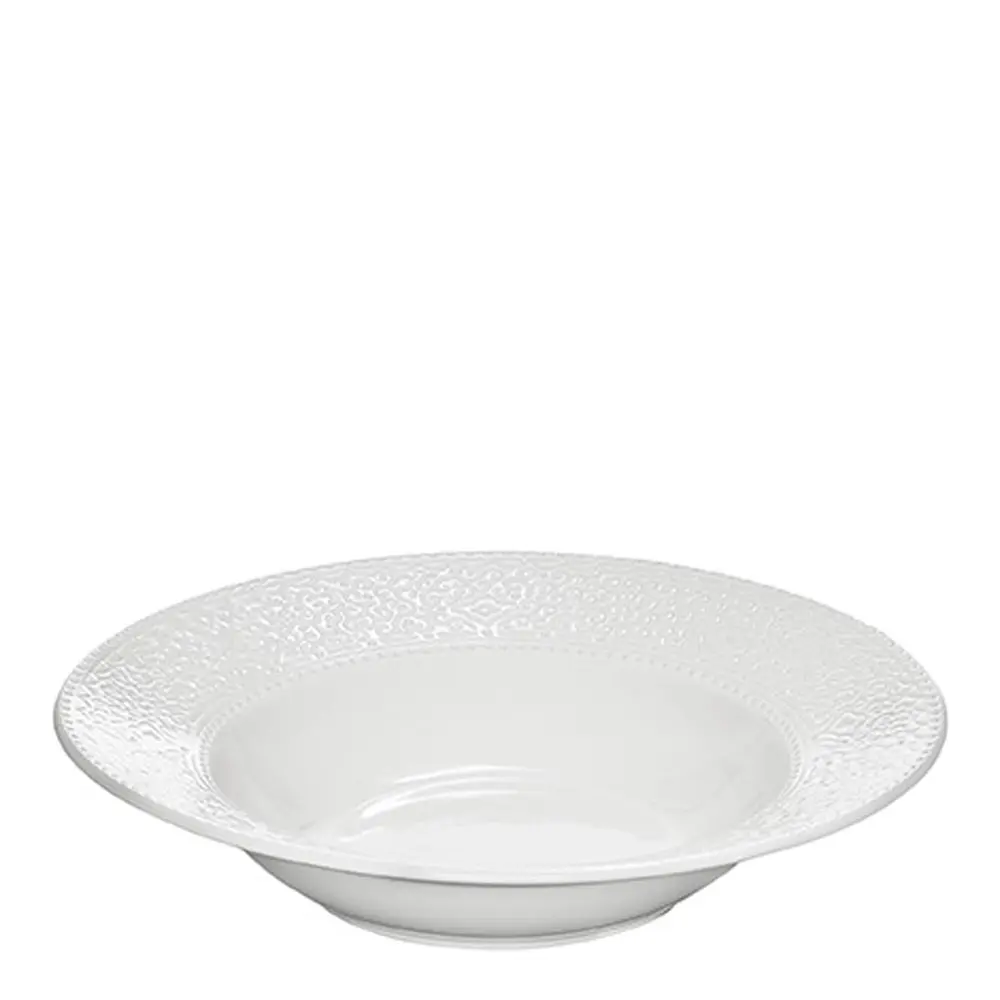 Orient Syvä lautanen 25 cm Valkoinen