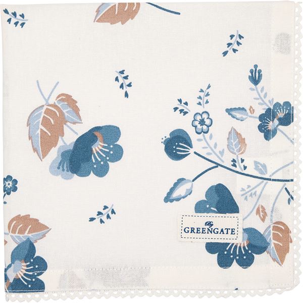 GreenGate - Mozy Tygservett 40x40 cm M/Spets White