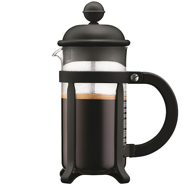 Java Kaffepress 3 koppar 35 cl Svart