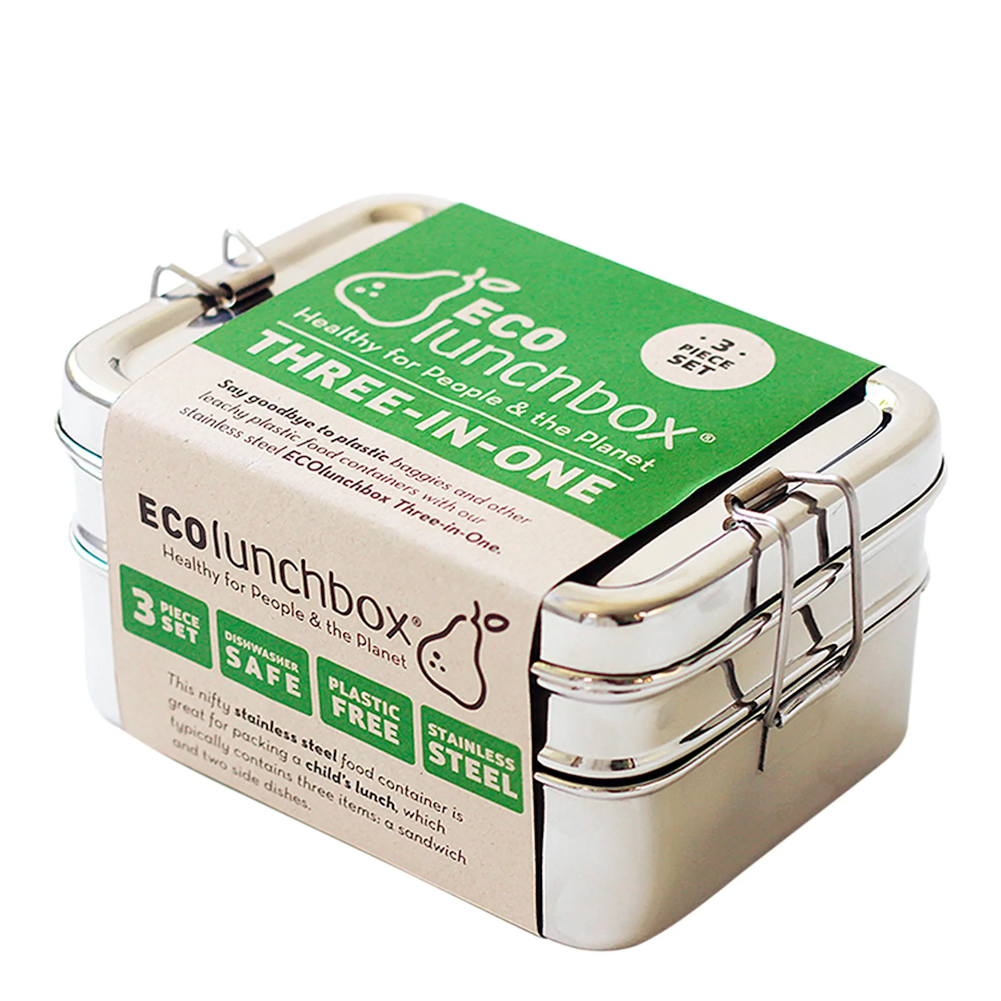 ECO lunchbox Eco matboks 3-in-1 rustfri