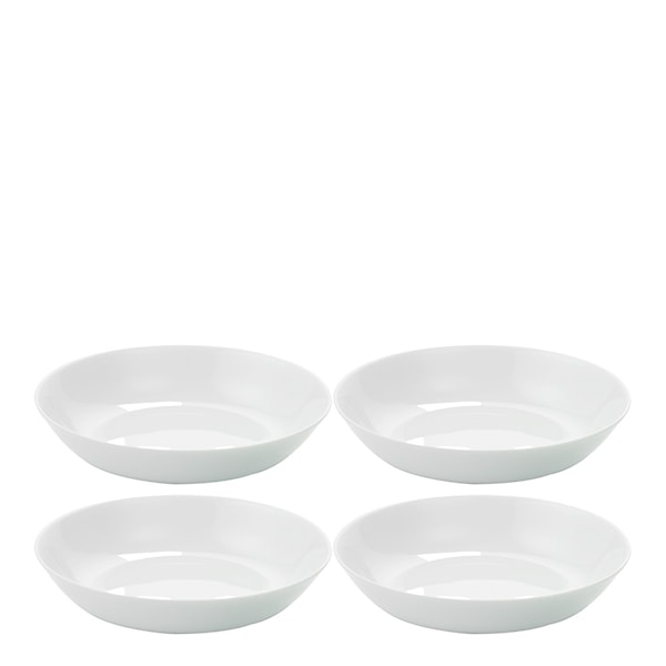 Atelier tallrik 21 cm 4-pack super white