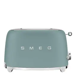 SMEG 50's Style Leivänpaahdin 2 viipaletta Emerald Green