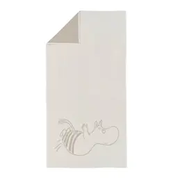 Moomin Arabia Muumi Kylpypyyhe Muumipeikko 70x140 cm Valkoinen