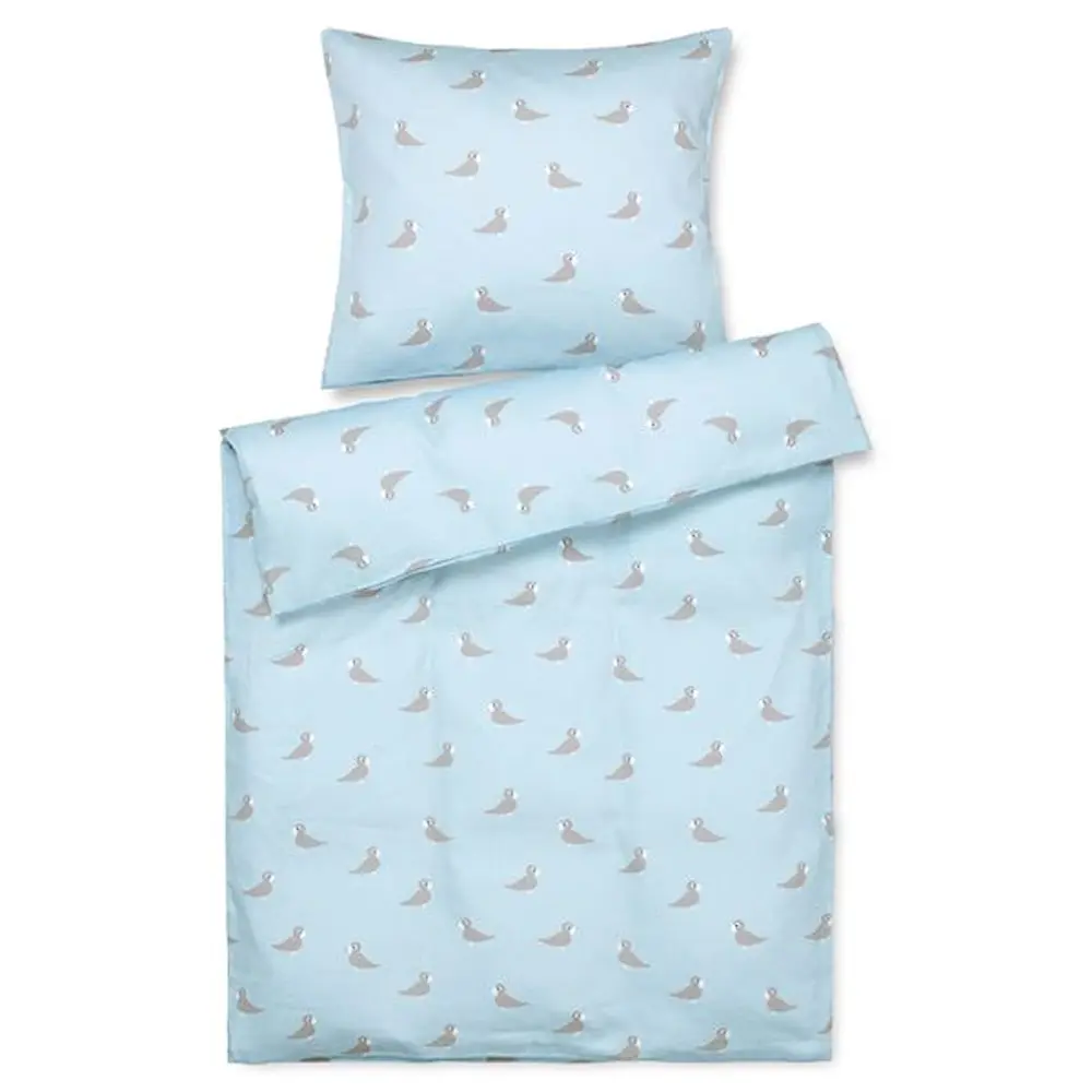 Fugl Junior sengetøy 100x140 cm blå