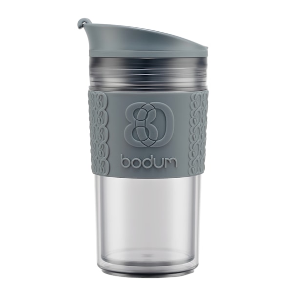 Travel Mug resebägare 35 cl dubbelvägg grå