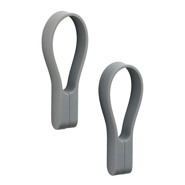 Loop handduksstropp magnet 2-pack grey