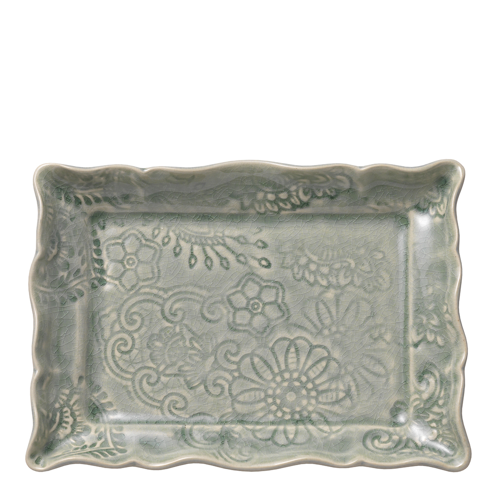 Sthål – Arabesque Assiett 19×13 cm Antique