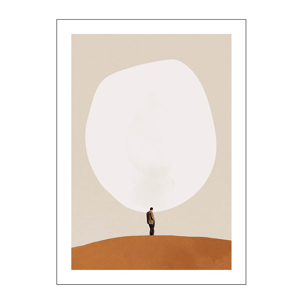 Poster & Frame PSTR Studio poster 30x40 cm maarten léon overthinking ...