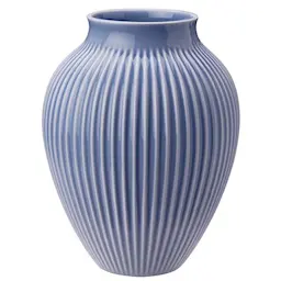 Knabstrup Keramik Ripple Maljakko 27 cm Laventeli