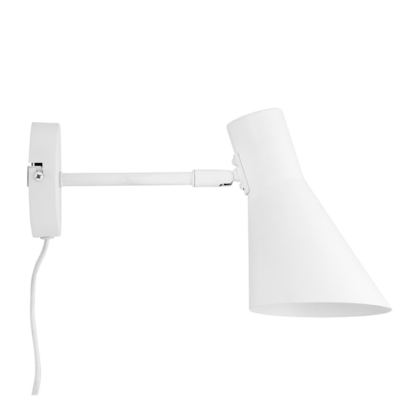 DL12 vägglampa 20 cm vit