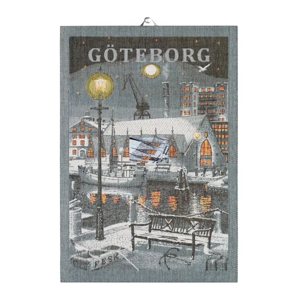 Göteborg Natt Keittiöpyyhe 35x50 cm