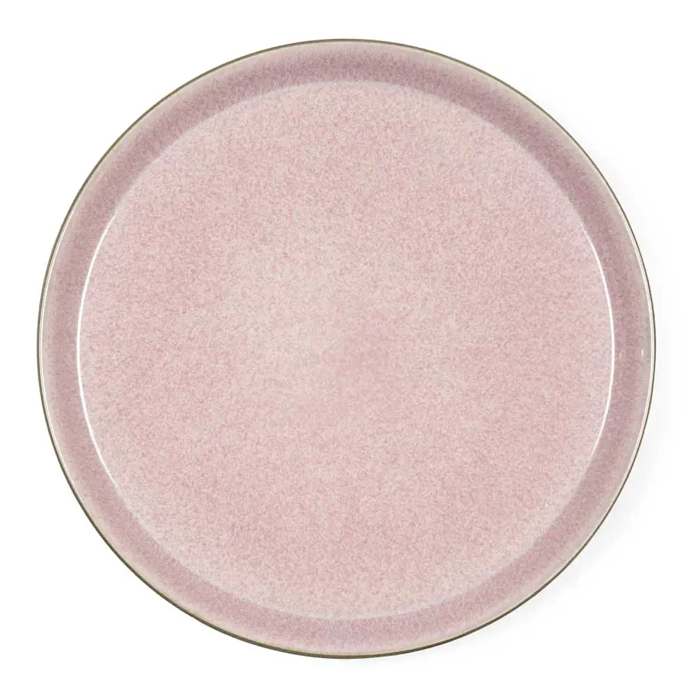 Tallerken gastro 21 cm grå/rosa