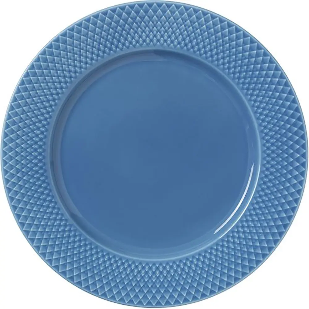 Rhombe Color middagstallerken 27 cm blå