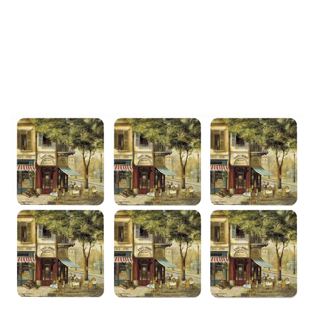 Pimpernel Sets De Table Classic Midnight - Lot De 6 - MDF