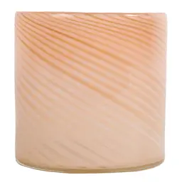 ByOn Calore lyslykt 10x10 cm line rosa/beige