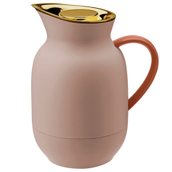 Stelton – Amphora Termoskanna Kaffe 1 L Soft Peach