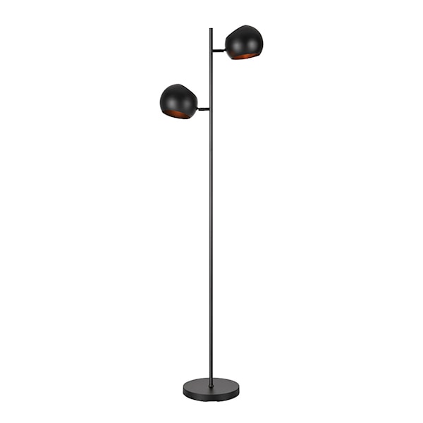 Edgar golvlampa 145 cm svart