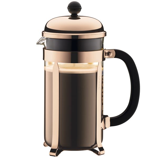 Bodum – Chambord Kaffepress 1 L 8 koppar Koppar