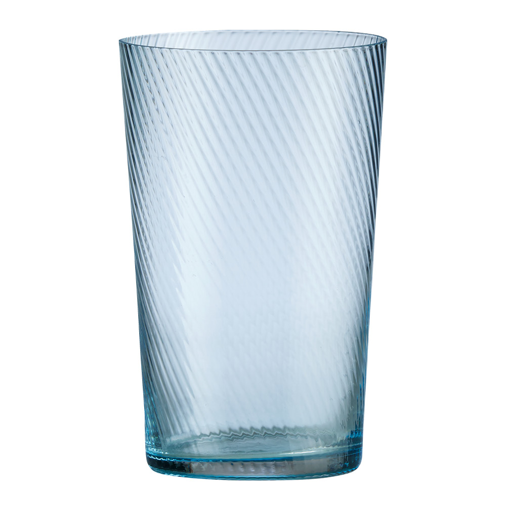 Aida – RAW Unique swirl highball glas 45 cl light blue