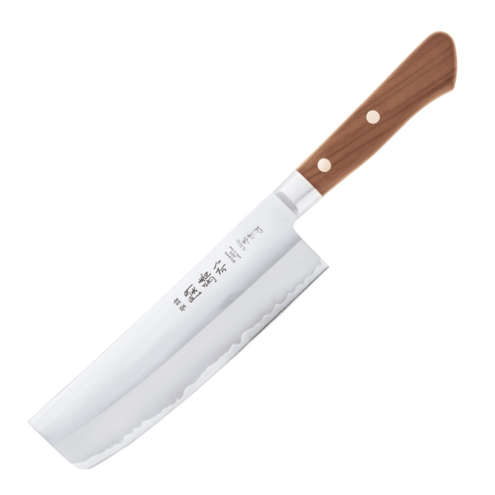 Läs mer om Sekiryu - Wood chopper kniv 16,5 cm silver