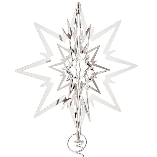 Georg Jensen - Top Star Joulukuusen tähti 26,4 cm Hopea