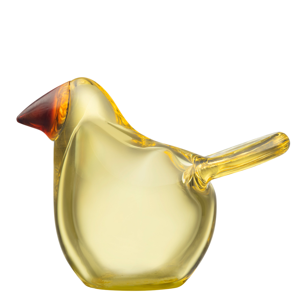 Produktfoto för Iittala - Birds by Toikka Flugsnappare Citron-koppar