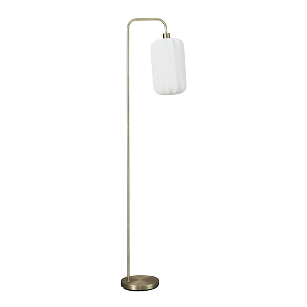 Sasie golvlampa 160x20 cm vit