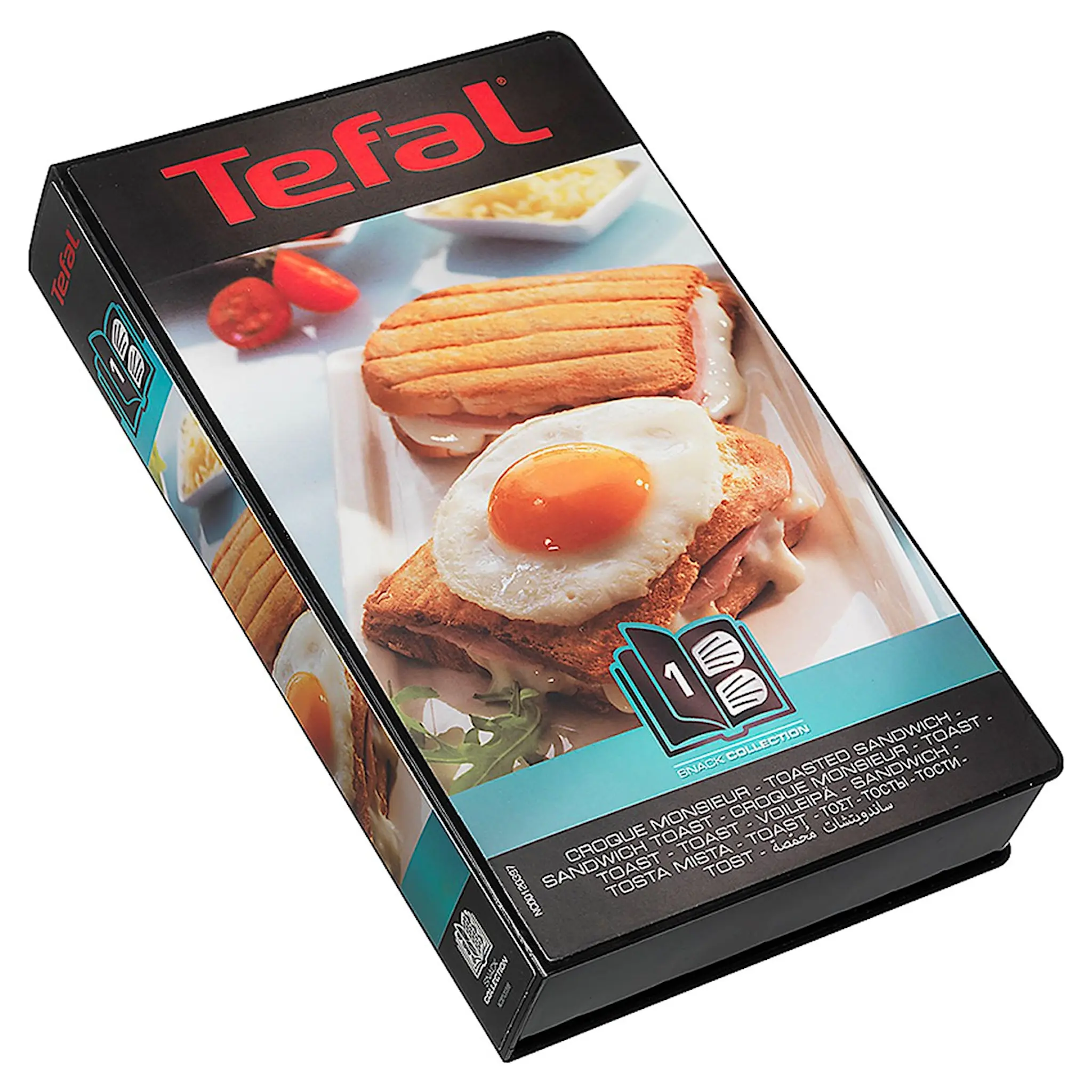 Tefal Snack toastjern plater Box 1: Toasted Sandwich