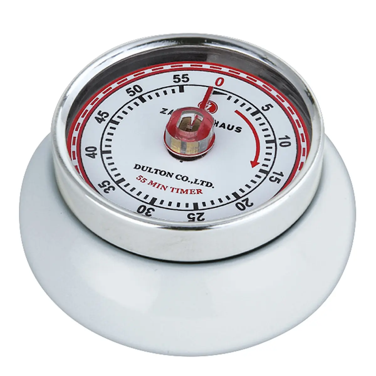 Zassenhaus Retro Collection Timer med magnet Vit - Cervera