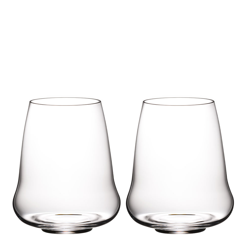 Riedel – Stemless Wings Vinglas Riesling / Champagne 44 cl 2-pack