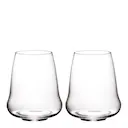 Stemless Wings Vinglas Riesling / Champagne 44 cl 2-pack