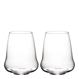 Riedel Stemless Wings Viinilasi Riesling / Champagne 44 cl 2 kpl