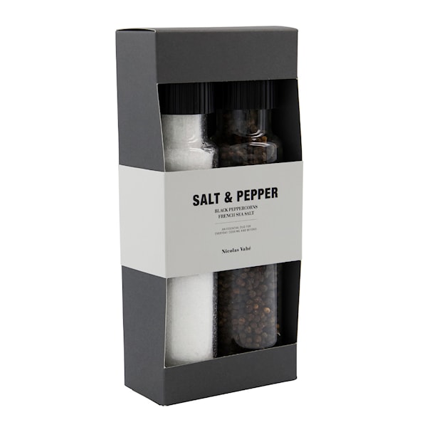 Presentask Salt & Peppar Svart