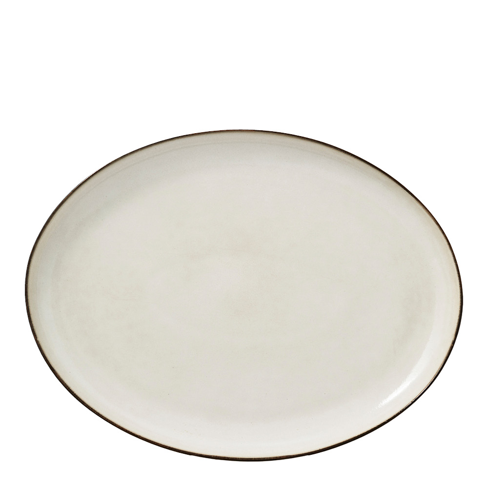 Lene Bjerre – Amera serveringsfat 40×30 cm beige