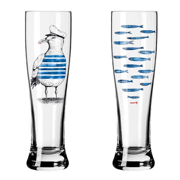 Brauchzeit Ölglas NO: 13 & 14 2-pack Blå