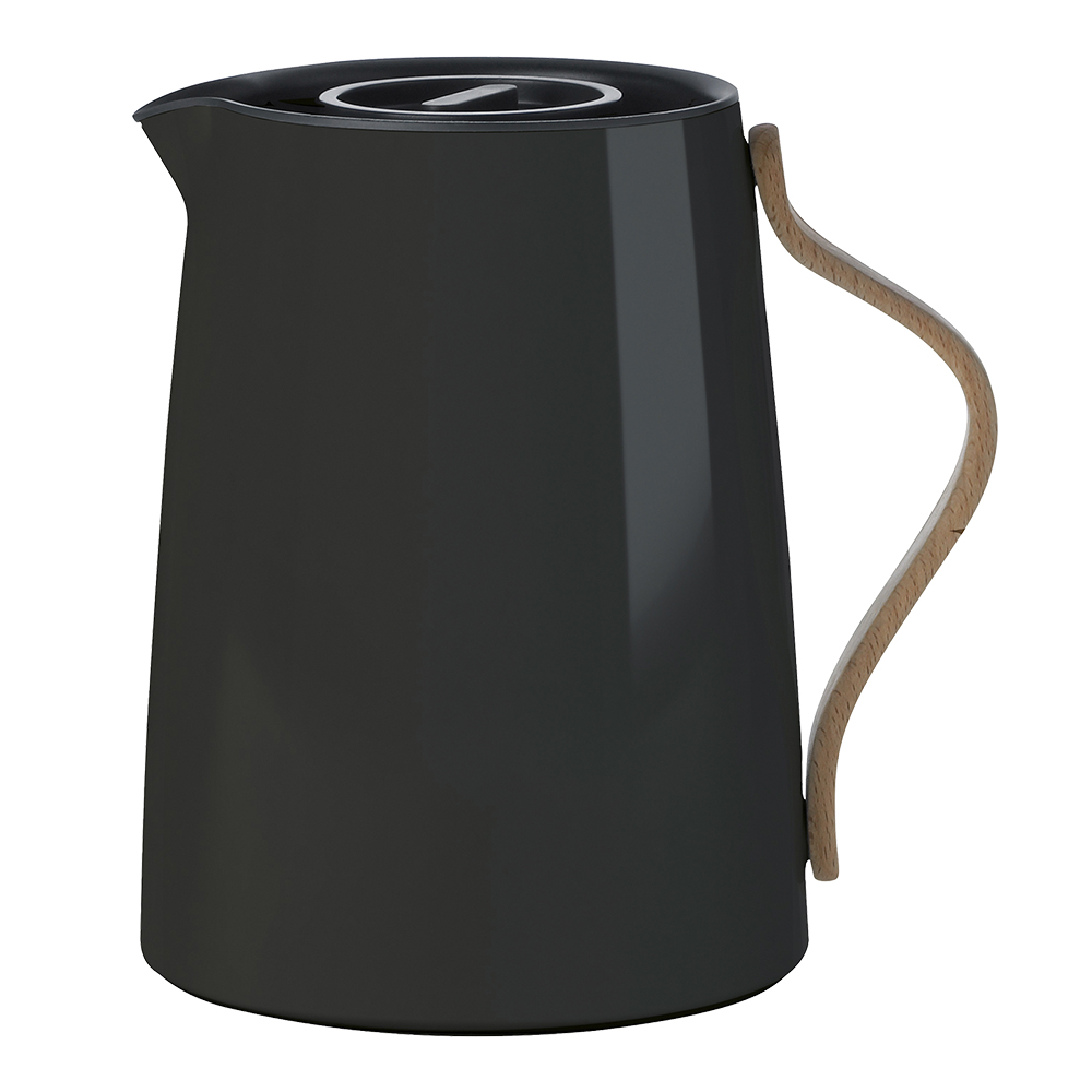 Stelton – Danish Modern Emma Termoskanna Te 1 L Svart blank