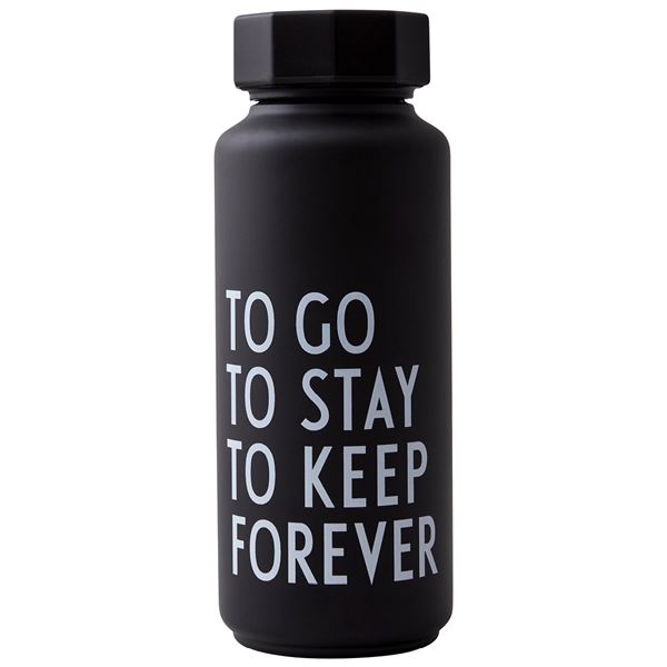 Design Letters - To Go Special Edition Termoflaska To Go 50 cl Black
