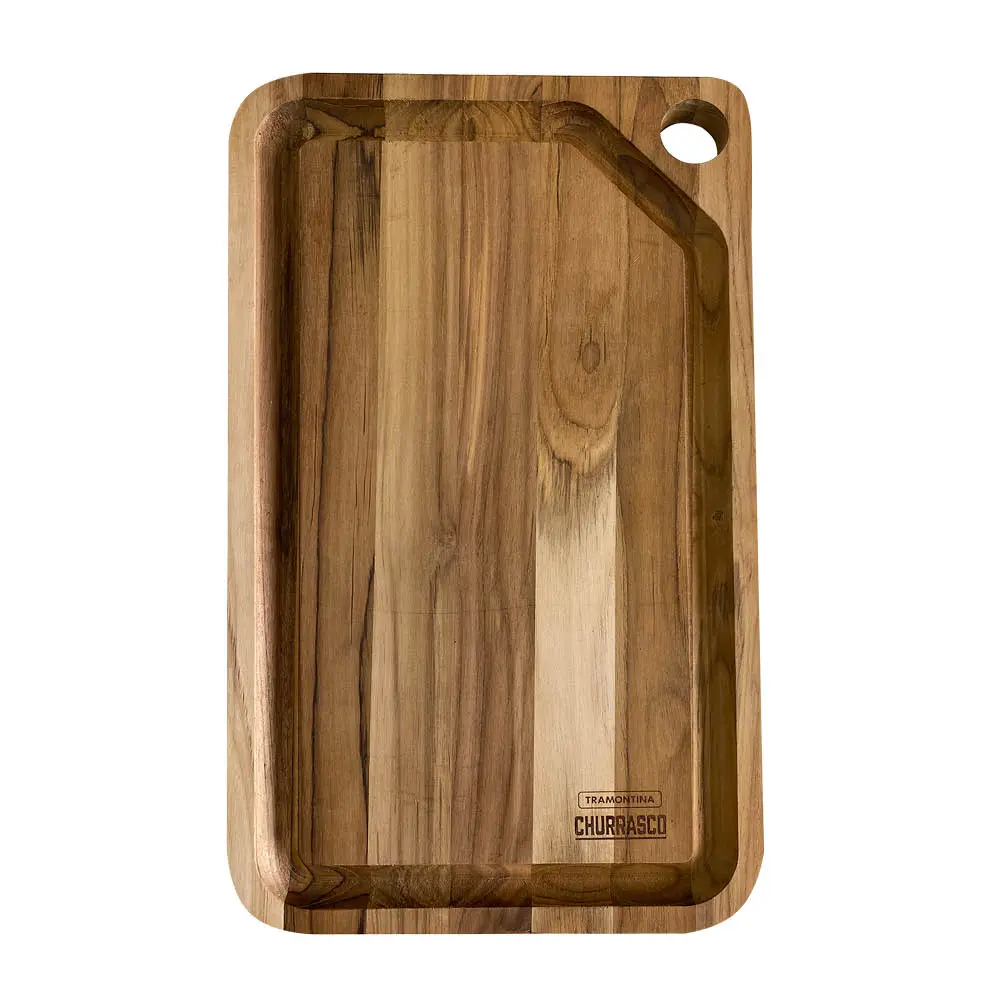 Wooden board skjærefjøl 40x24 cm brun